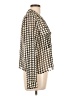 T Tahari 100% Polyester Houndstooth Ivory 3/4 Sleeve Blouse Size L - photo 4