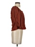 MNG Brown 3/4 Sleeve Blouse Size 2 - photo 4