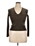 French Connection Brown Long Sleeve Top Size L - photo 1