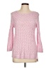 Talbots Tweed Pink Pullover Sweater Size L - photo 1