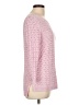 Talbots Tweed Pink Pullover Sweater Size L - photo 4