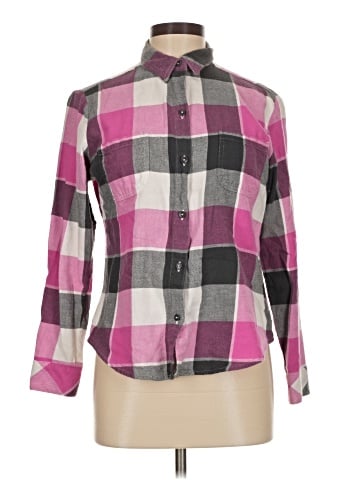Riders by Lee Long Sleeve Button-Down Shirt (view 1)