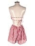 Shein Checkered-gingham Red Romper Size S - photo 2