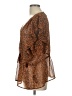 Topshop 100% Polyester Brown Sleeveless Blouse Size 10 - photo 5