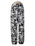 Shein Graphic Silver Casual Pants Size 6 - photo 1