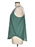 Mine 100% Polyester Green Sleeveless Blouse Size L - photo 5