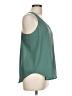 Mine 100% Polyester Green Sleeveless Blouse Size L - photo 4