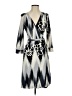 Old Navy 100% Polyester Print Gray Cocktail Dress Size S - photo 1