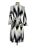 Old Navy 100% Polyester Print Gray Cocktail Dress Size S - photo 2