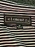 Elementz Stripes Gray Long Sleeve Blouse Size M - photo 7