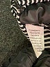 Elementz Stripes Gray Long Sleeve Blouse Size M - photo 8