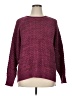 Time and Tru Tweed Burgundy Pullover Sweater Size XL - photo 1