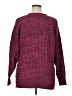 Time and Tru Tweed Burgundy Pullover Sweater Size XL - photo 2