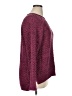 Time and Tru Tweed Burgundy Pullover Sweater Size XL - photo 4