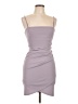 Windsor Solid Gray Purple Cocktail Dress Size L - photo 1
