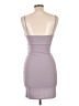 Windsor Solid Gray Purple Cocktail Dress Size L - photo 2