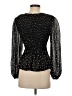 Zara Black Long Sleeve Blouse Size XS - photo 2