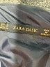 Zara Basic 100% Cotton Tweed Black Casual Dress Size S - photo 5