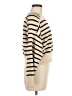 Olivaceous Stripes Ivory Turtleneck Sweater Size M - photo 4