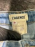 L'Agence Solid Blue Jeans Size 23 waist - photo 7