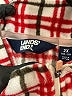 Lands' End 100% Polyester Plaid Red Pullover Sweater Size 2X - photo 7