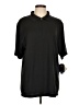 Alpine Design Black Short Sleeve Button-Down Shirt Size L - photo 1