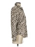 J.Crew Animal Print Brown Long Sleeve Blouse Size 2 - photo 4