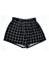 Shein Plaid Black Shorts Size 0X - photo 1