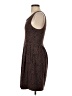 Deletta Animal Print Brown Cocktail Dress Size XS - photo 5