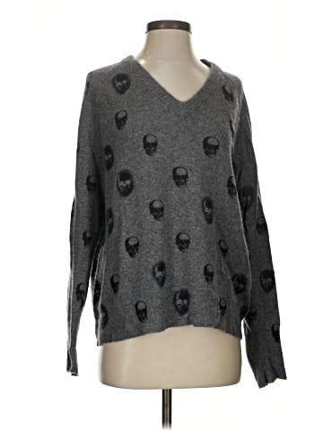 Skull Cashmere Cashmere Pullover Sweater (view 1)