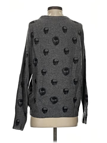 Skull Cashmere Cashmere Pullover Sweater (view 2)