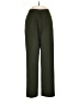 Kasper A.S.L. 100% Polyester Solid Green Casual Pants Size 2 (petite) - photo 1