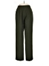 Kasper A.S.L. 100% Polyester Solid Green Casual Pants Size 2 (petite) - photo 2