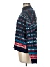 Ann Taylor LOFT Print Blue Pullover Sweater Size L - photo 5