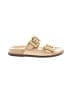Schutz Gold Tan Sandals Size 8 1/2 - photo 1