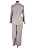 The Limited Solid Gray Jumpsuit Size XL (petite) - photo 2