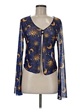 Cosmic Aura Long Sleeve Blouse