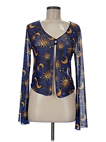 Cosmic Aura Long Sleeve Blouse (view 1)