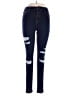 Topshop 100% Cotton Hearts Blue Jeans Size 30 waist - photo 1