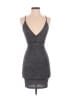 Windsor Metallic Gray Blue Cocktail Dress Size S - photo 1