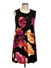 En Focus Studio Print Black Casual Dress Size 10 (petite) - photo 1