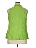 MICHAEL Michael Kors Green Sleeveless Button-Down Shirt Size 1X - photo 2