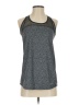 Nike 100% Polyester Gray Active Tank Size S - photo 1