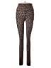 Ouges Animal Print Brown Casual Pants Size S - photo 1