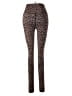 Ouges Animal Print Brown Casual Pants Size S - photo 2