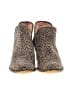 Lucky Brand Animal Print Brown Tan Ankle Boots Size 8 1/2 - photo 2