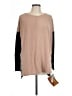Serena Williams Signature Statement Color Block Tan Pullover Sweater Size L - photo 1