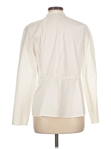 Lafayette 148 New York Long Sleeve Blouse (view 2)