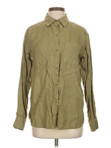Athleta Long Sleeve Button-Down Shirt (view 1)