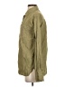 Athleta 100% Linen Solid Green Long Sleeve Button-Down Shirt Size XS - photo 5